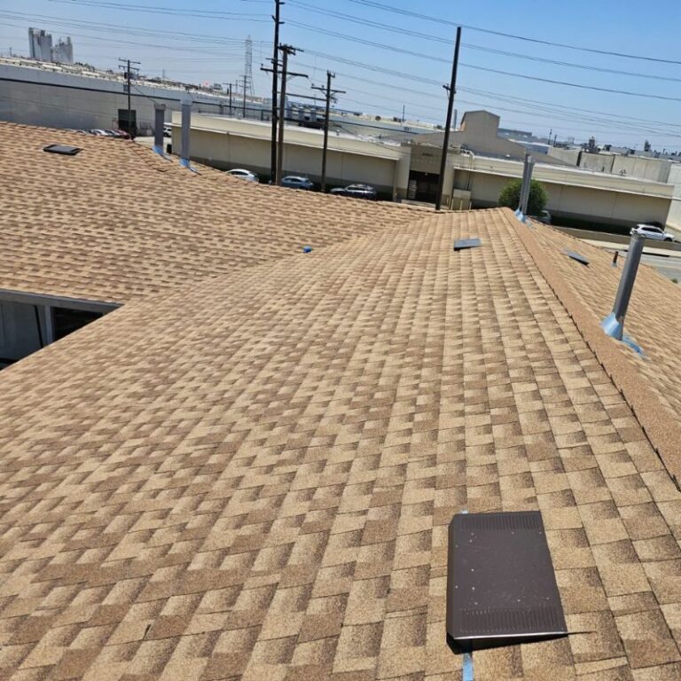 Residential roof installation in San Jose