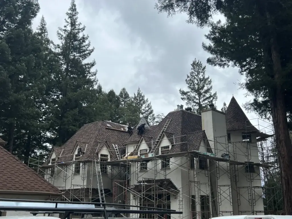 Residential roof maintenance visit in San Jose