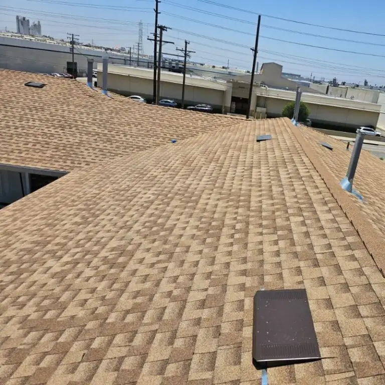 Residential roof installation in San Jose